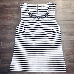J Crew Jewel Tank